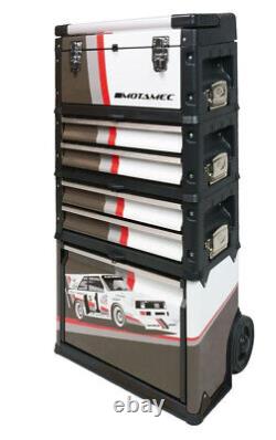 Motamec Modular Tool Box Trolley Mobile Cart Cabinet Chest Quattro S1 PIKES PEAK