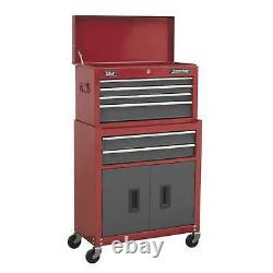Portable Toolbox Tool Storage Chest Box Rollcab Roll Cab Wheels Cabinet Garage