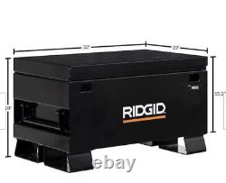 RIDGID 32 in. X 19 in. Portable Storage Chest BLACK