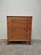 Retro Chest Of Drawers Lebus 1960s Mid Century Oak Vintage Scandi Delivery