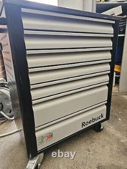 Roebuck Chest Cabinet Roller Trolley Toolbox Complete With New Tools