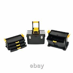 Rolling Tool Box Chest Trolley Mobile Wheeled Garage Storage Cart