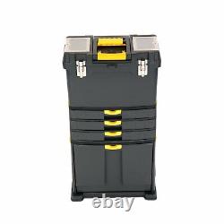 Rolling Tool Box Chest Trolley Mobile Wheeled Garage Storage Cart