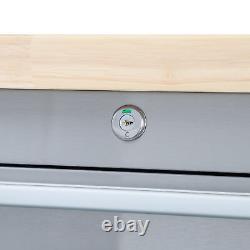 SGS 55in Stainless Steel Workbench Tool Chest and Side Cabinet