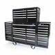 Sgs 75in Professional 33 Drawer Tool Chest Cabinet & Two Side Lockers