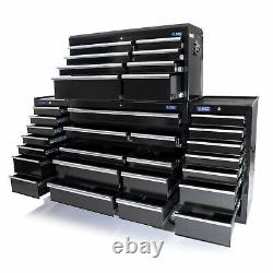 SGS 75in Professional 33 Drawer Tool Chest Cabinet & Two Side Lockers