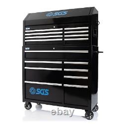 SGS STC4600TB 46 Professional 16 Drawer Tool Chest & Roller Cabinet
