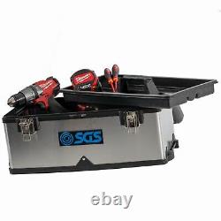 SGS Stainless Mobile Stackable 3-in-1 Tool Box