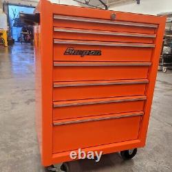 SNAP ON Limted Edition Orange Tool Box Chest Immaculate With Keys KTM mechanic