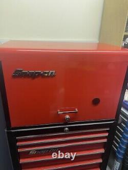 SNAP ON top box and tool chest Red & Black Limited Edition