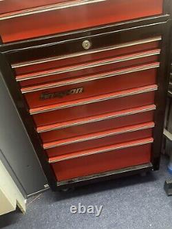 SNAP ON top box and tool chest Red & Black Limited Edition