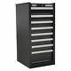 Sealey Ap33589b Hang-on Chest 8 Drawer With Ball Bearing Runners Black