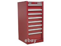 Sealey AP33589 Hang-On Chest 8 Drawer with Ball Bearing Runners Red