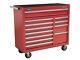 Sealey Ap41120 Rollcab 12 Drawer With Ball Bearing Runners Heavy-duty Red