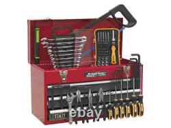 Sealey AP9243BBCOMBO Portable Tool Chest 3 Drawer Red 74pc Tool Kit