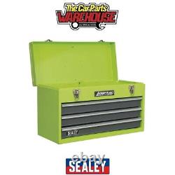 Sealey AP9243BBHV American PRO Tool Chest 3 Drawer Green/Grey