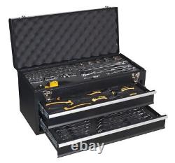 Sealey Portable Tool Chest 2 Drawer with 90pc Tool Kit S01055