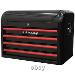 Sealey Premier Retro Style 4 Drawer Tool Chest Black / Red