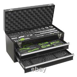 Sealey Siegen Portable Tool Chest 2 Drawer with 90pc Tool Kit S01055