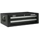 Sealey Superline Pro 2 Drawer Mid Tool Chest Black