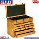 Sealey Wood Tool Box Chest 8 Drawer Heavy Duty Storage Machinist Cabinet Ap1608w