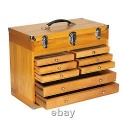 Sealey Wood Tool Box Chest 8 Drawer Heavy Duty Storage Machinist Cabinet AP1608W