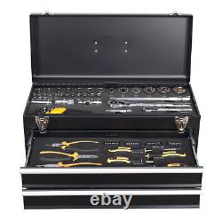 Siegen S01055 Portable Tool Chest 2 Drawer with 90pc Tool Kit