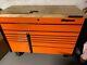 Snap On Krl 722 Tool Box, Roll Cab, Tool Chest, 54 Wooden Top. Orange