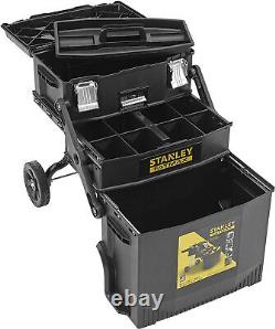 Stanley Fatmax Cantilever Mobile Tool Box, Rolling Portable On Wheels Storage Uk