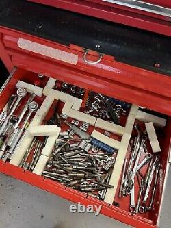 SuperlinePro 6 Drawer Tool Chest Roebuck 7 Drawer Tool Cabinet Red Heavy Duty