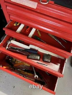 SuperlinePro 6 Drawer Tool Chest Roebuck 7 Drawer Tool Cabinet Red Heavy Duty
