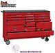 Teng 67in. Pro Beast Cabinet Roller Tool Chest, 13 Drawer- Tcw814n