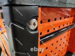 TOOL BOX ROLLER CABINET STEEL CHEST 4 DRAWERS FULL OF TOOLS WIDMANN Deluxe