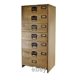 Tall Wooden Chest of Drawers