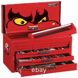 Teng TC806NF 140Pce Tool Kit Red 6 Drawer Toolbox Tool Chest