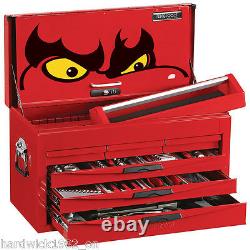Teng Tools AMAZING 140pce Toolkit Red 6 Drawer Toolbox Top Box Tool Chest