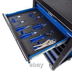 Tool Box WITH 175 TOOLS, Rolling Tool Cabinet, Hyundai Tool Chest with tools