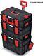 Tool Boxes Heavy Duty Portable Waterproof Storage Chest With Solid Rubber Wheels