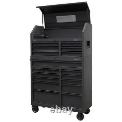 Tool Chest 17 Drawer Combination Soft Close Drawers Power Bar SealeyAP41BESTACK