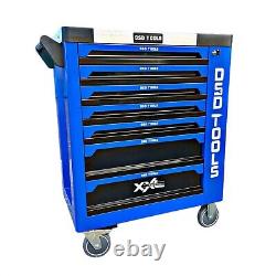 Tool Chest Blue Trolley Chest With 7 Drawers Full Of Tools Plus Storage