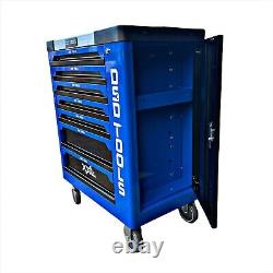 Tool Chest Blue Trolley Chest With 7 Drawers Full Of Tools Plus Storage