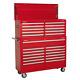 Tool Chest Combination 23 Drawer With Ball Bearing Slides Red Sealeyap52combo1