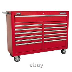 Tool Chest Combination 23 Drawer with Ball Bearing Slides Red SealeyAP52COMBO1