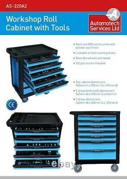 Tool Chest Roll Cabinet With Tools / Work Shop Tool Box / Tools