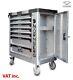 Tool Trolley Cabinet 7 Drawers With Tools Steel Workshop Storage Chest Toolbox