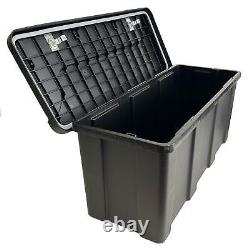 Trailer Truck Plastic Lockable Tool Box Chest Locker Storage 29.5 x 11.5 x 14