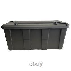 Trailer Truck Plastic Lockable Tool Box Chest Locker Storage 29.5 x 11.5 x 14