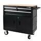 Ultimate 36 Mobile Workbench Tool Chest Cabinet Trolley Storage Steel Wood New