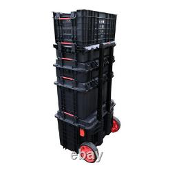 US PRO Tools 5 in 1 Mobile Rolling Chest Trolley Cart cabinet Wheels Tool Box