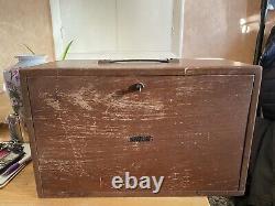 Union Engineers Toolbox in very nice condition / Tool Makers / Cabinet Chest